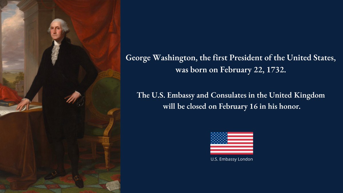 U.S. Embassy London Consular tweet media