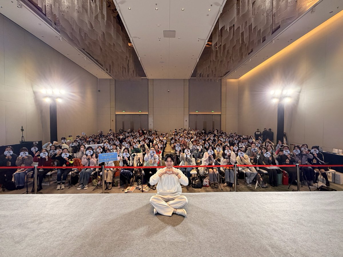 上海のサイン会お疲れ様でした🩵 楽しそうな雰囲気🫶🏻🩵 @BOGUMMY