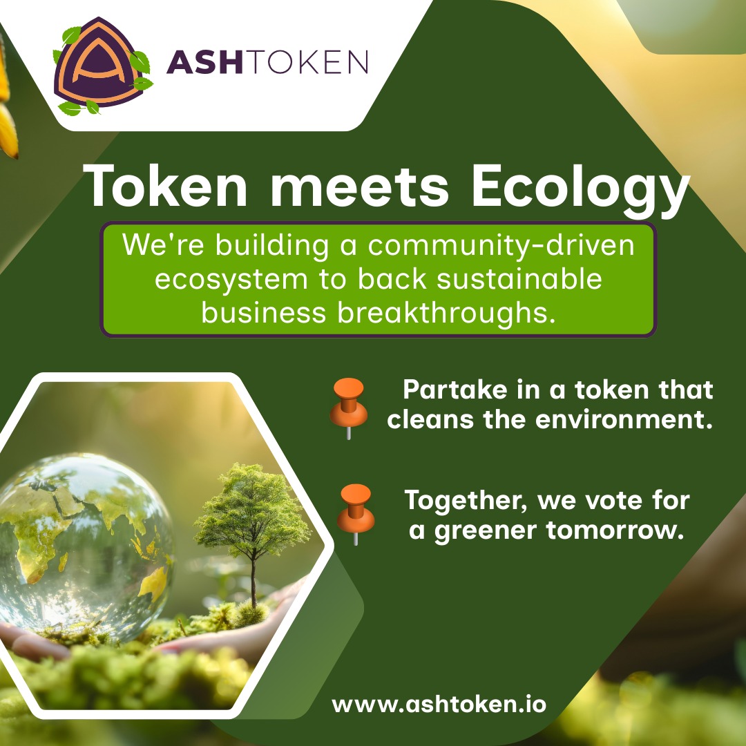 ASH Environmental DAO | ASH Token tweet media