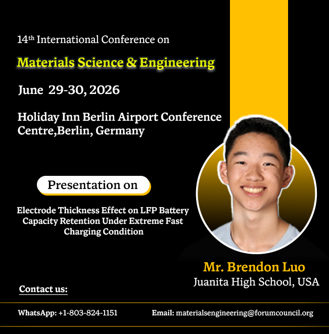2020_crg's tweet photo. Meet our young researcher Brendon Luo from Juanita High School #USA. He’s joining the Materials Science &amp; Engineering 2026 in Berlin, Germany #June
https://t.co/LDRUNWywkG
wlcome to all #studnets #youngresearcher #MaterialsScience #Engineering #Conference2026 #Berlin #Germany https://t.co/hu8qGozAj2