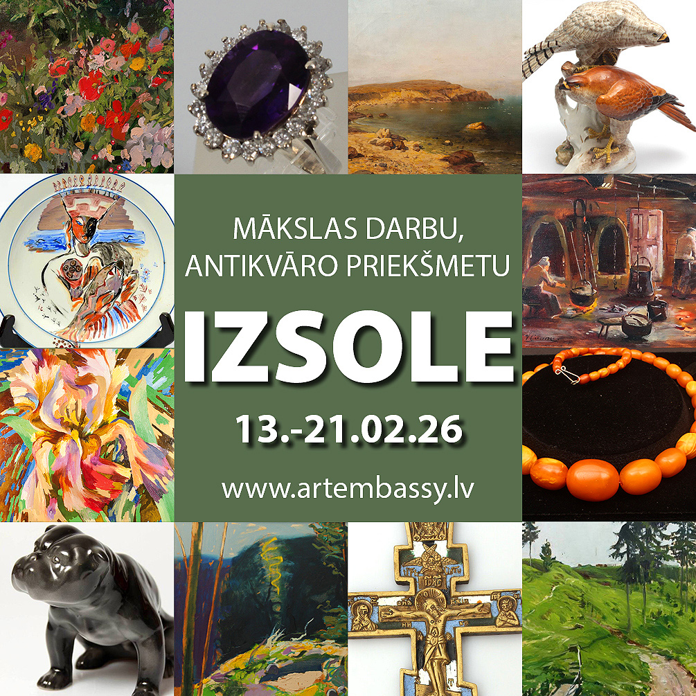 baltantik2016's tweet photo. •   Ielūdzam piedalīties izsolē Nr. 102. Februāra interneta izsole!
•   Izsoles izstāde mc2 Krasta 68A no 13. - 21.02.2026
•   Solīšana mājaslapā: https://t.co/EQr5MkRj59 https://t.co/g3FApWBnPh