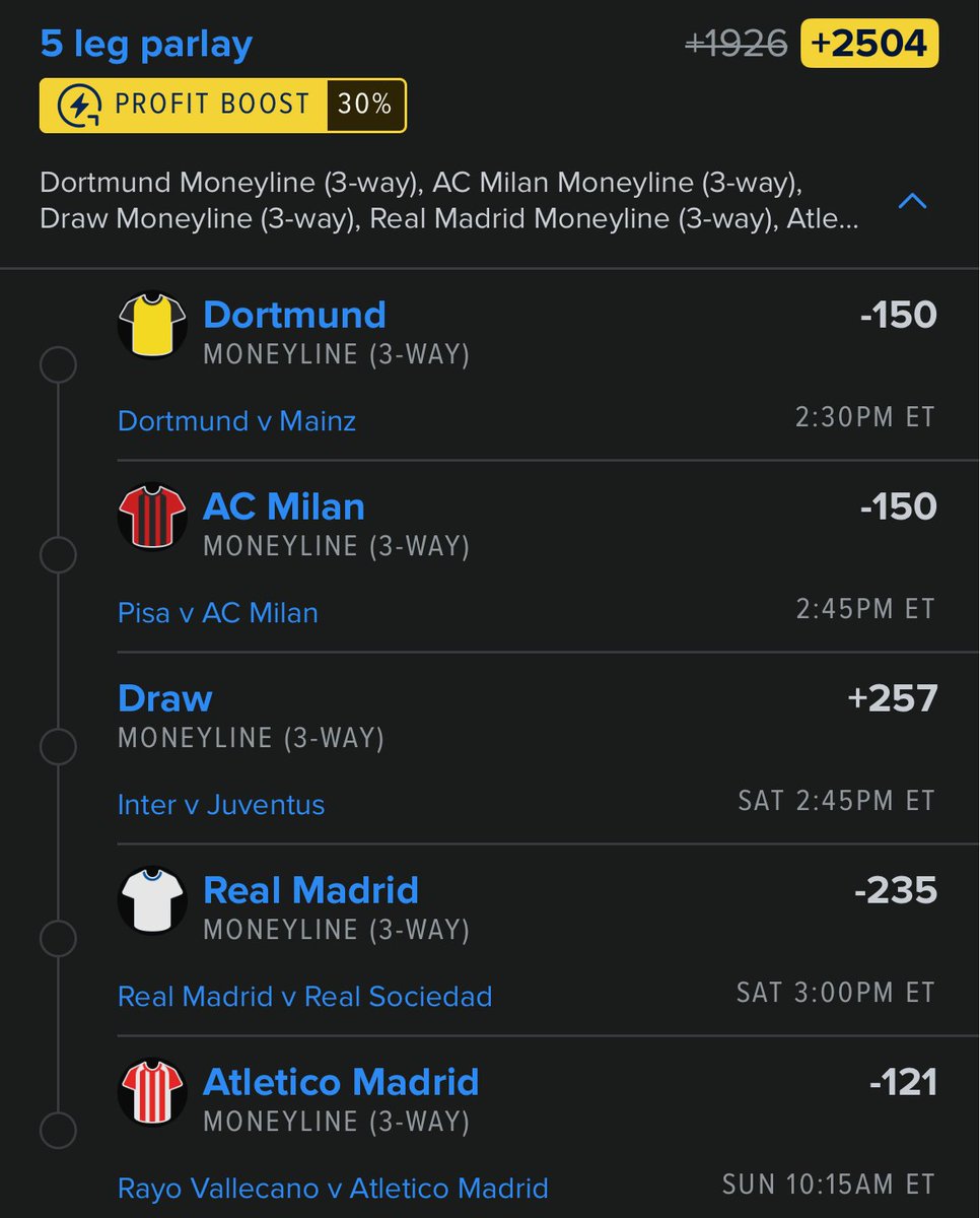 Lottolocks's tweet photo. +2504 FRI/SAT BOOSTED SOCCER WINNERS ⚽🏆

@Playbook (link to tail in comments 🔗) https://t.co/qczO6qajl7