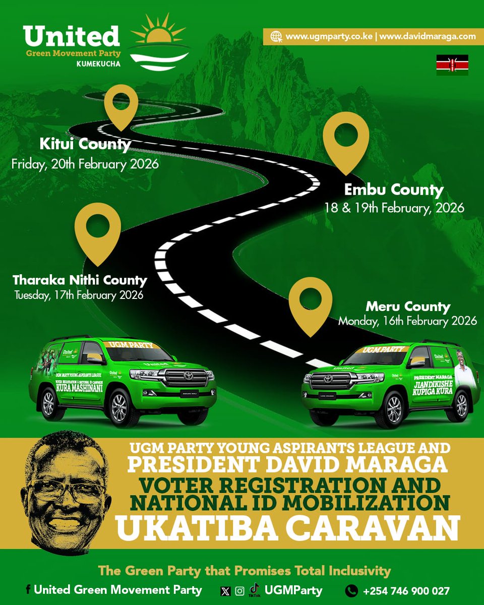 The Ukatiba Caravan shall be in Gema next week. See you soon.