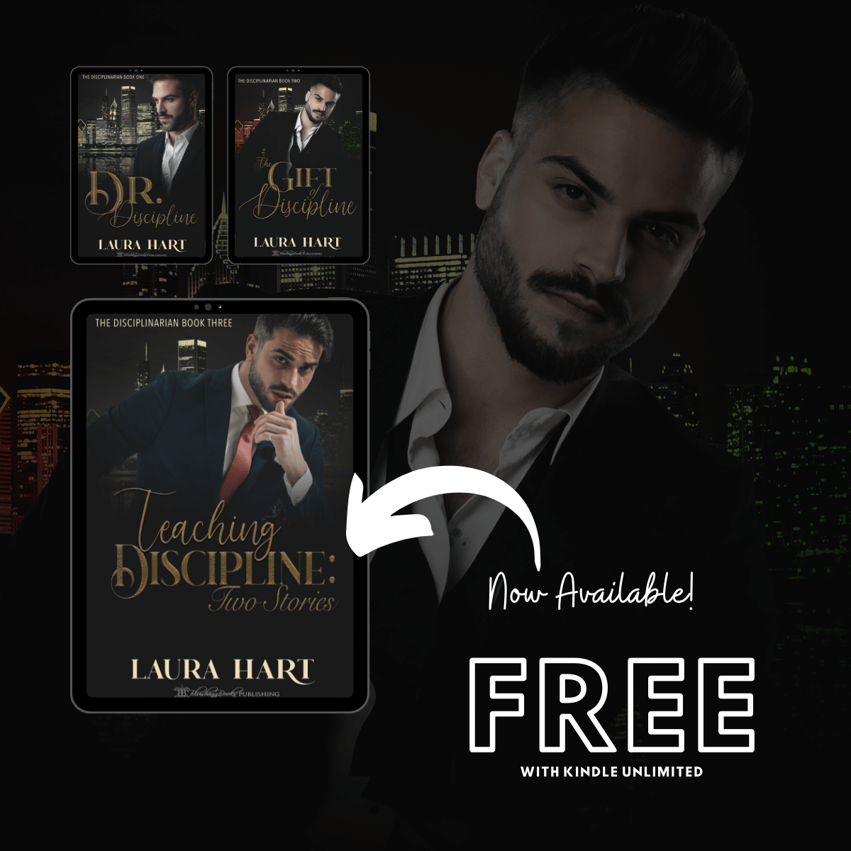 Teaching Discipline: Two Stories by Laura Hart

Two couples with two separate relationship issues go to see Dr. Fairfax, the English psychologist known in certain circles as Dr. Discipline. He is definitely the man with the answers.

#spanking #discipline

amazon.com/dp/B0BPWYCWT8