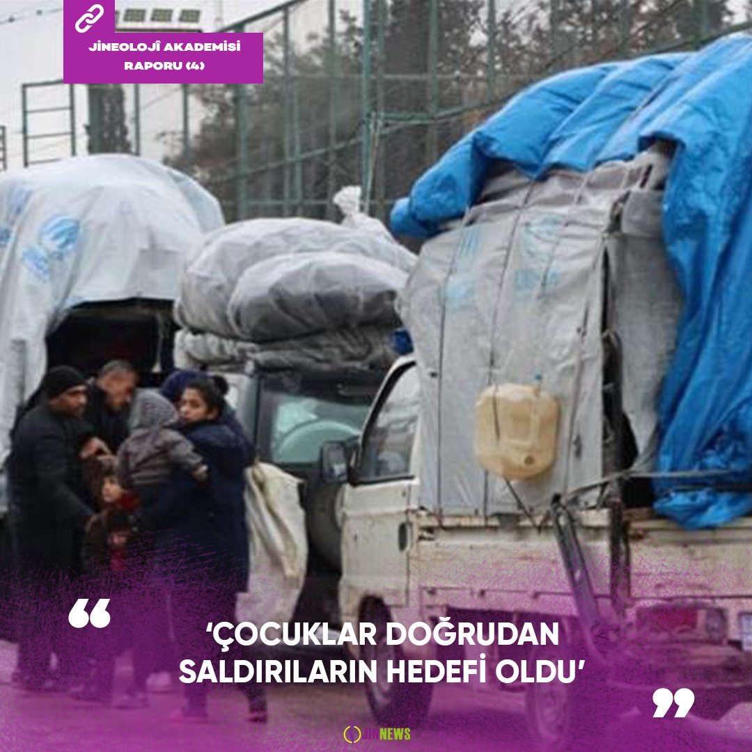 DOSYA  

Jineolojî Akademisi Raporu (4)    

‘Çocuklar doğrudan saldırıların hedefi oldu’

#jinnewshaber 

jinnews21.com/TUM-HABERLER/c…