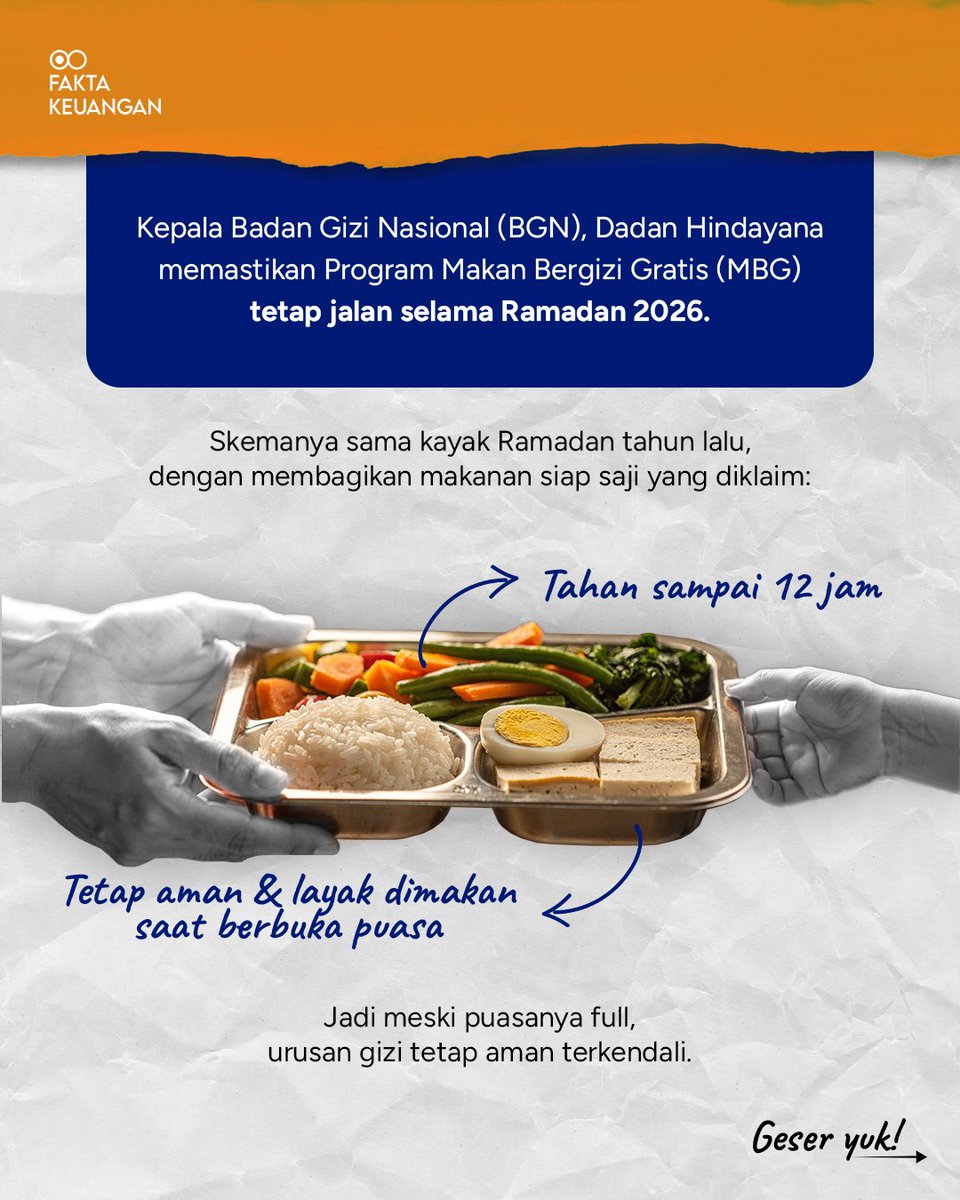 FaktaKeuangan's tweet photo. Berbukalah dengan MBG~~#PahamDuluAja https://t.co/YyDRZzbCl5