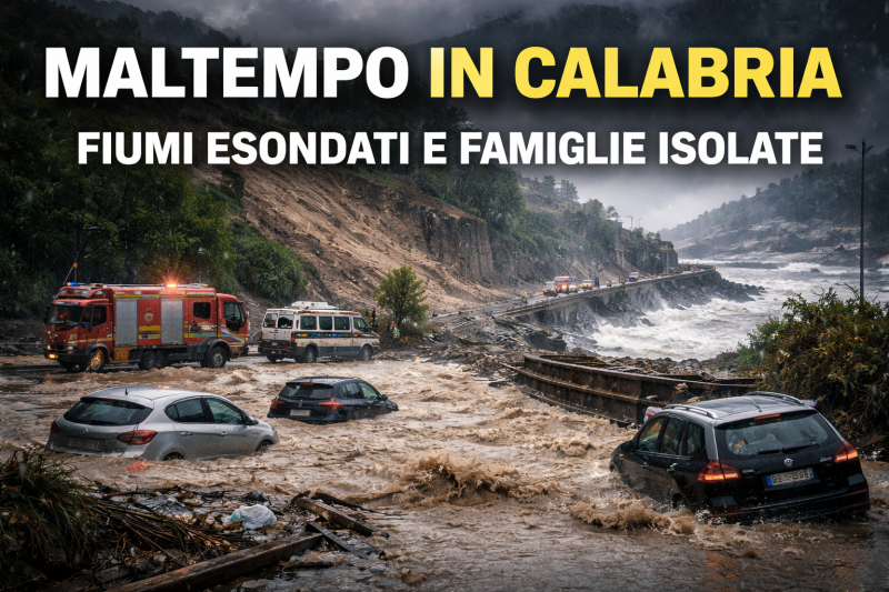 Calabria sott’acqua: fiumi esondano, famiglie isolate e ferrovie minacciate

GUARDA QUI: ift.tt/a7uwjHW