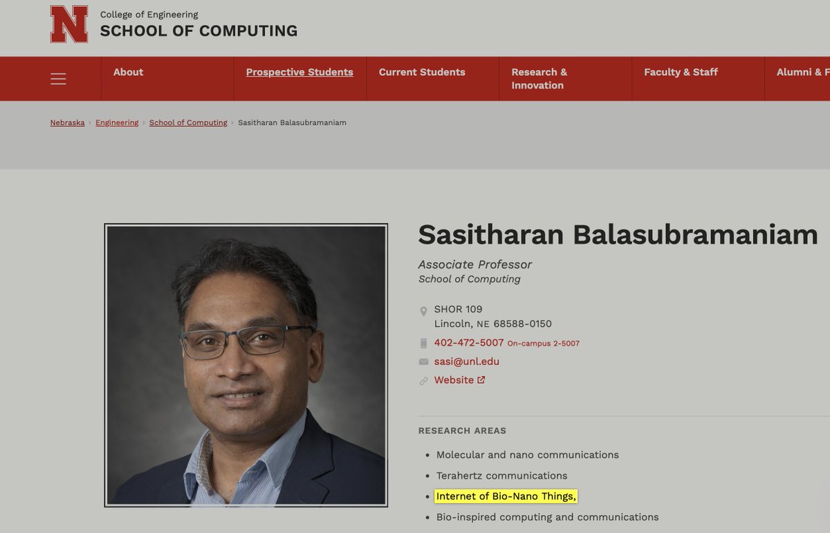 CorinneNokel's tweet photo. Sasitharan Balasubramaniam

'A neuron-based Body Area NanoNetwork #BANN consists of a set of nanomachines and a network of neurons that are artificially formed'

2014 

Internet of Bio-Nano Things #BioCyberInterface 

https://t.co/FanAK7VsBk 

https://t.co/Ix4hL7TyCy https://t.co/STNJQqmC4n