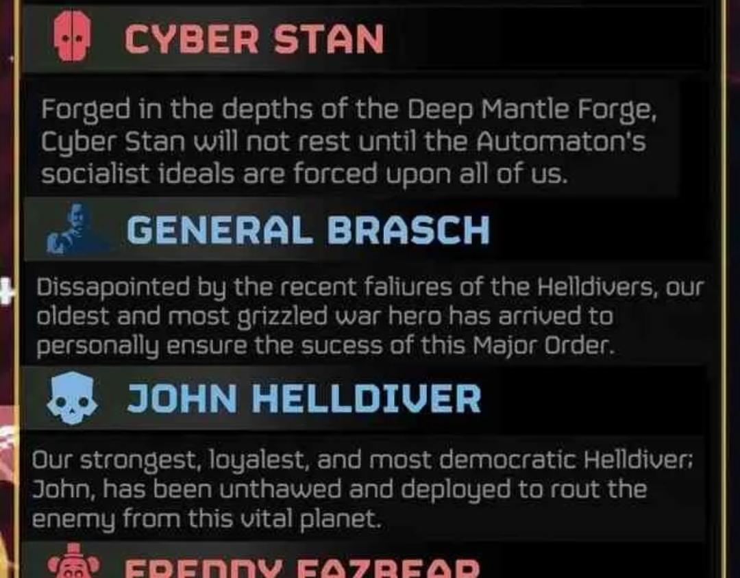 Helldivers NOW tweet media