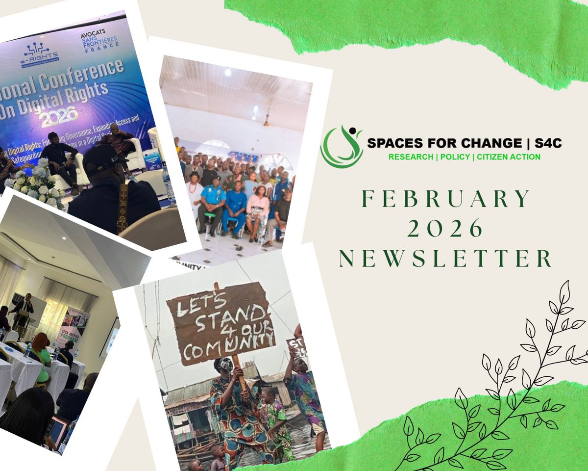 Spaces for Change tweet media