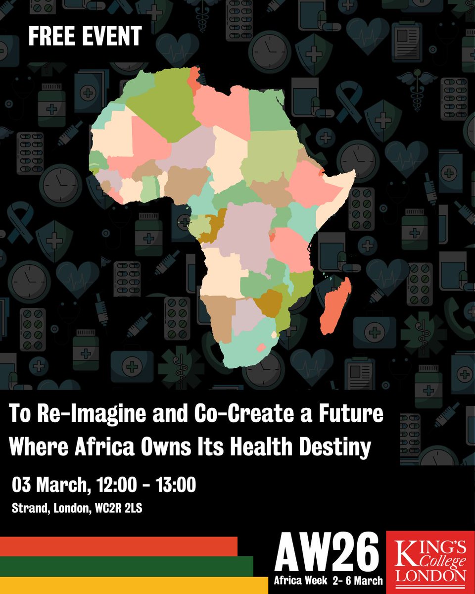 King's Global Health & Social Medicine (GHSM) tweet media