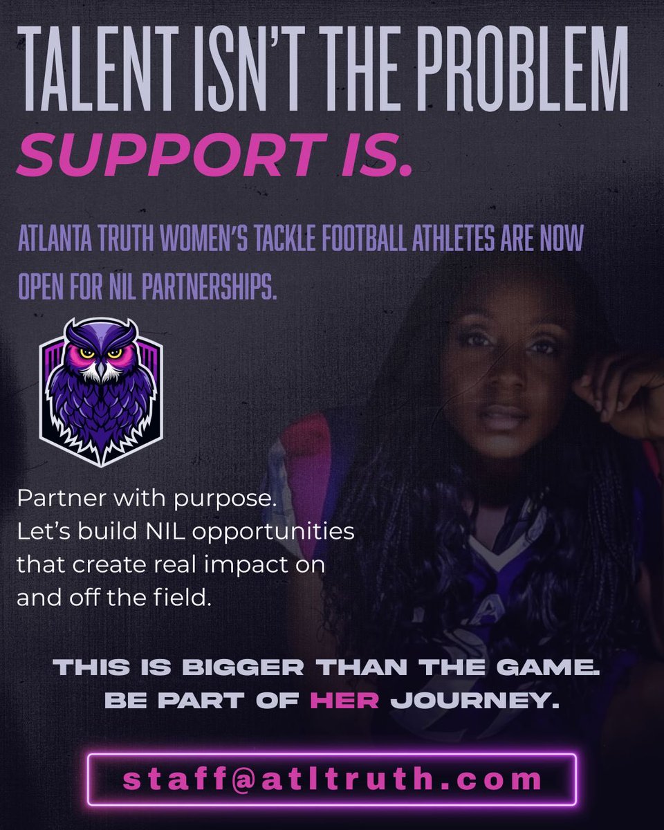 Atlanta Womens Football Team tweet media