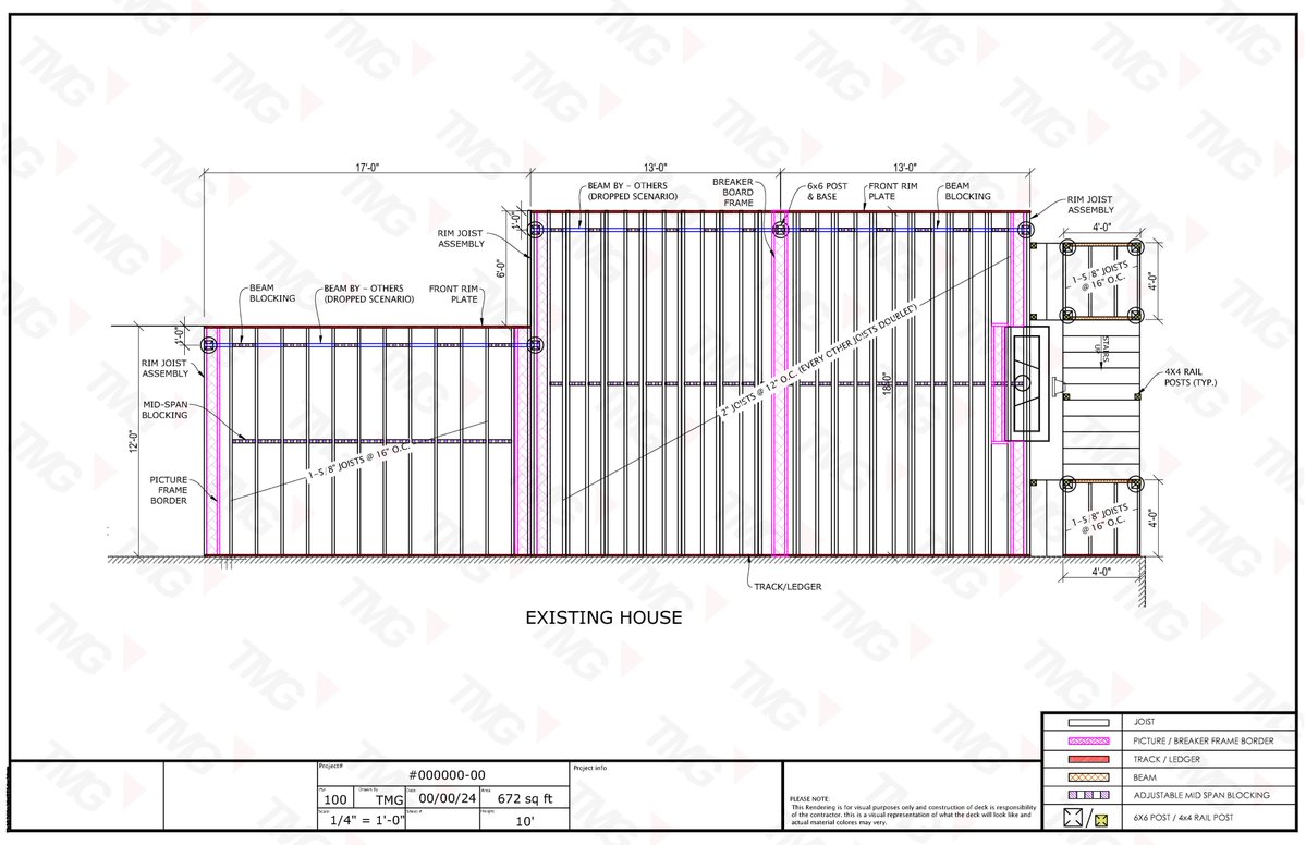 Steel deck framing are designed to carry heavy structural loads.

Existing House Steel Deck Framing for 672 sq ft

#SteelDeckFraming #DeckConstruction #SteelDeck #DeckBuilding #FramingWithSteel #DeckStructure #SteelStructure #MetalFraming #SteelDeckFraming #MetalDeckFraming
