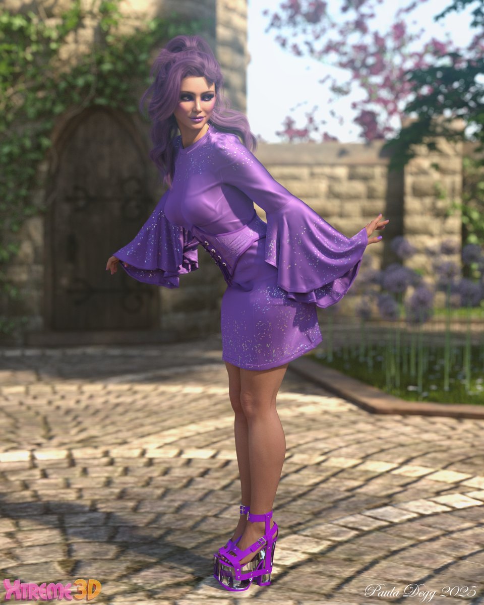 nelmi's tweet photo. Sparkles, cobblestones, and a dash of purple
magic! @daz3d
https://t.co/Vcfjnf0ylc
Art by: Paula Degg
#3DClothing #digitalclothing #MadeWithDaz #Nelmi3D
#genesis9 #3DArtist #DAZStudio #VirtualStyle
#MarvelousDesigner #CGArt #daz3dartwork #3DCG
#clothingdesigner https://t.co/2tDuQ4c4uK