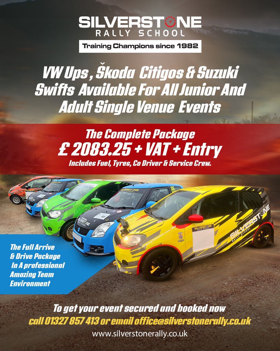 Silverstone Rally School tweet media