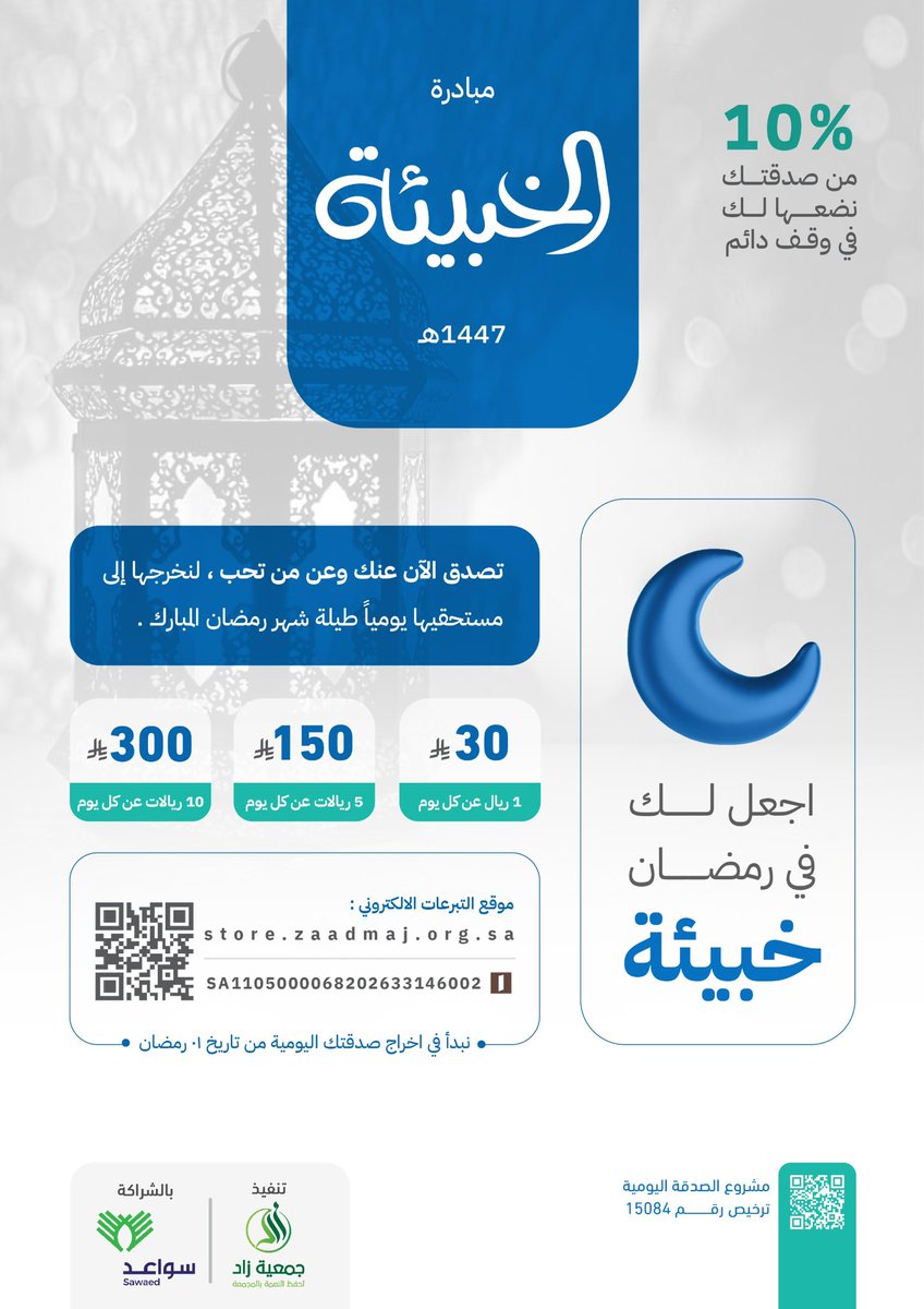 جمعية زاد لحفظ النعمة tweet media