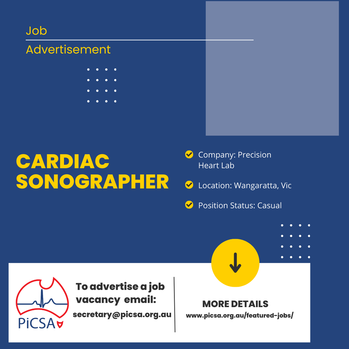 Professionals in Cardiac Sciences Australia Inc tweet media