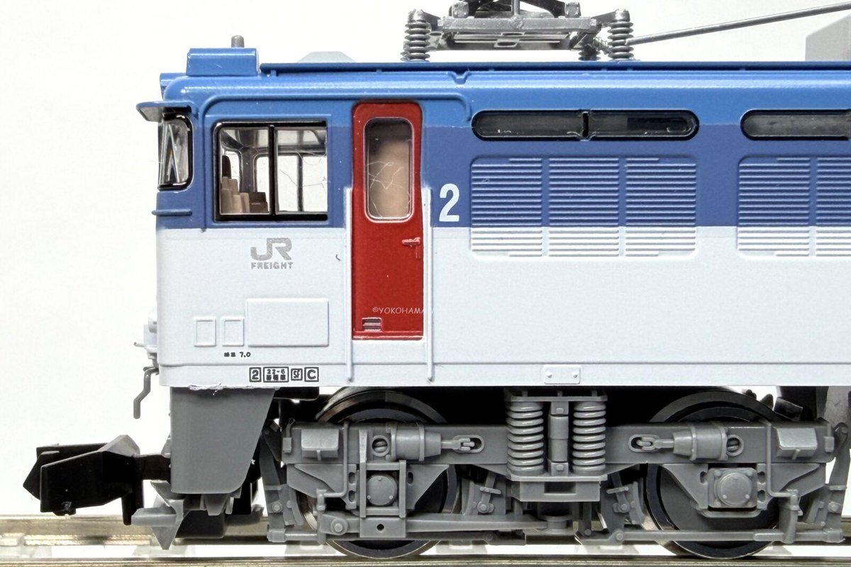 TOMIX 7110 JR ED79-50形電気機関車　加工品②す トミックス 7110 JR ED79-50形電気機関車 製品画像です① ご参考までに
