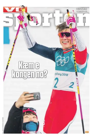 nzaccardi's tweet photo. Johannes Klaebo wins Winter Olympic record-tying 8th gold medal, is 3 for 3 in golds in 2026, a big favorite for gold in his next 2 events with a shot at 6 golds in 6 events. 8 years ago today, Klaebo won his first gold. Headline then: Is the King coming now? Now he's the King. https://t.co/WijCnVIifF