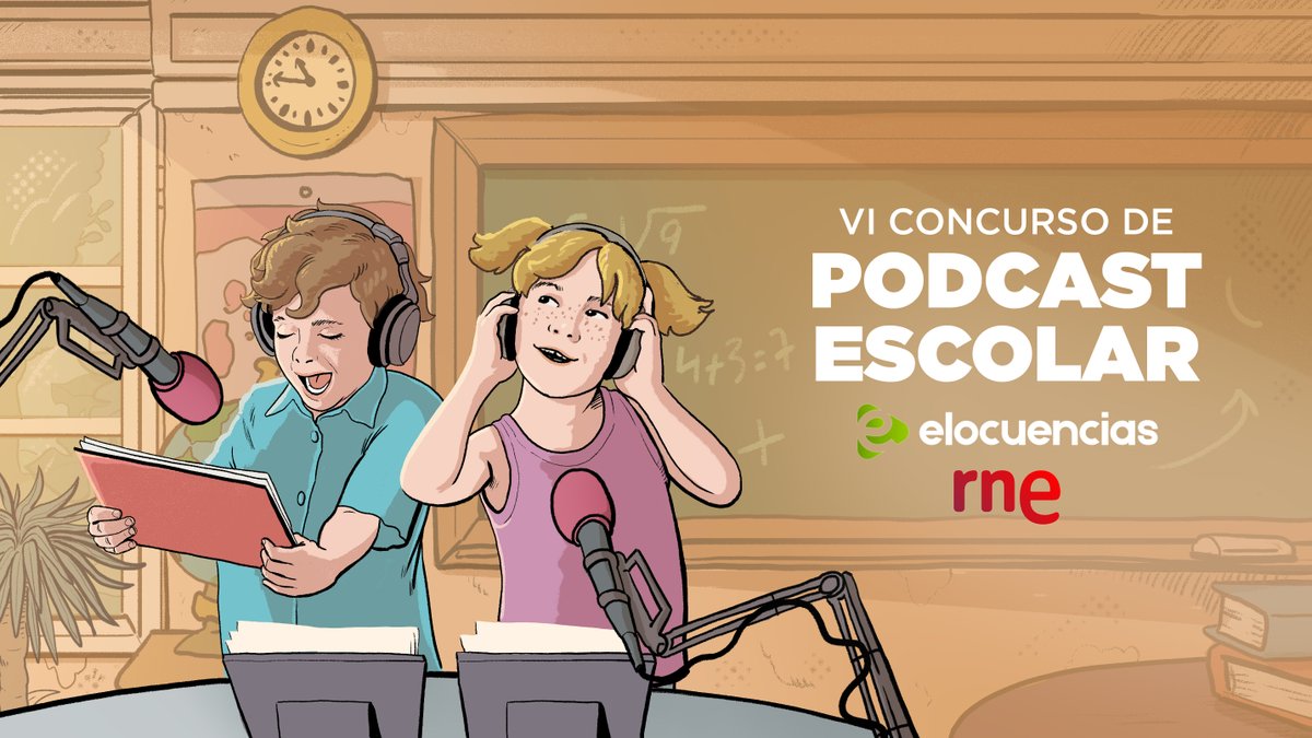 🎙️ <a href="/rne/">Radio Nacional</a> abre la VI edición del Concurso de Podcast escolar: rtve.es/n/16936623. 

📻 La convocatoria está abierta desde este viernes, 13 de febrero, hasta el 17 de abril de 2026.