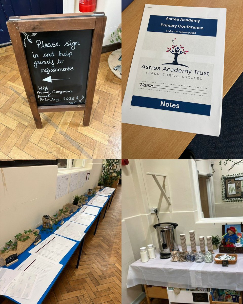 astreaacademies's tweet photo. Our Primary colleagues came together for today’s Primary Conference - learning together, sharing expertise and exploring best practice 📚
Thank you to everyone who attended and contributed. Your ideas and collaboration make a real difference for our schools! https://t.co/8ONduG2LI7