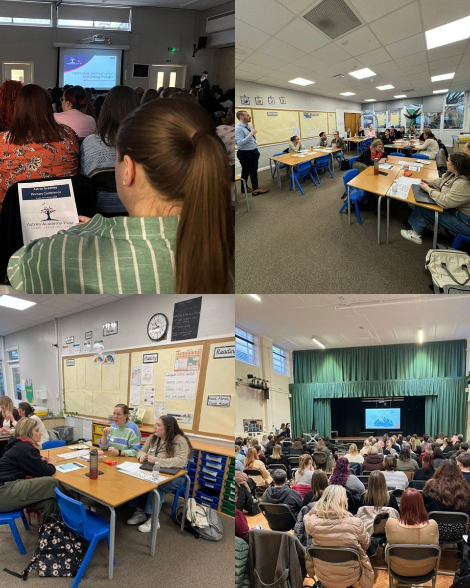 astreaacademies's tweet photo. Our Primary colleagues came together for today’s Primary Conference - learning together, sharing expertise and exploring best practice 📚
Thank you to everyone who attended and contributed. Your ideas and collaboration make a real difference for our schools! https://t.co/8ONduG2LI7