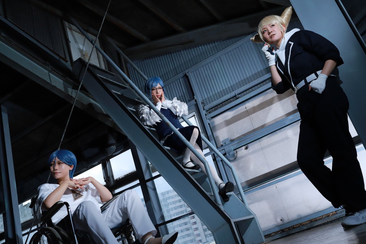 [cosplay] 都市伝説解体センター     

福来あざみ:塩原  
ジャスミン:へきおさん(<a href="/miraic7/">へきお@2/8一般</a>)
廻屋 渉:けーやさん(<a href="/bug_llll/">けーや</a>)   
📸:ぐるじぉさん(<a href="/guruzixo_camera/">ぐるじぉ　next📸→2/21、22</a>)