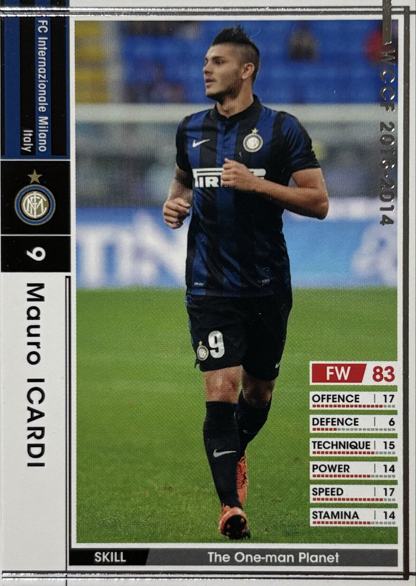 wccf 恒星。ミラノのあちら側も暗黒期であったという認識ですが6