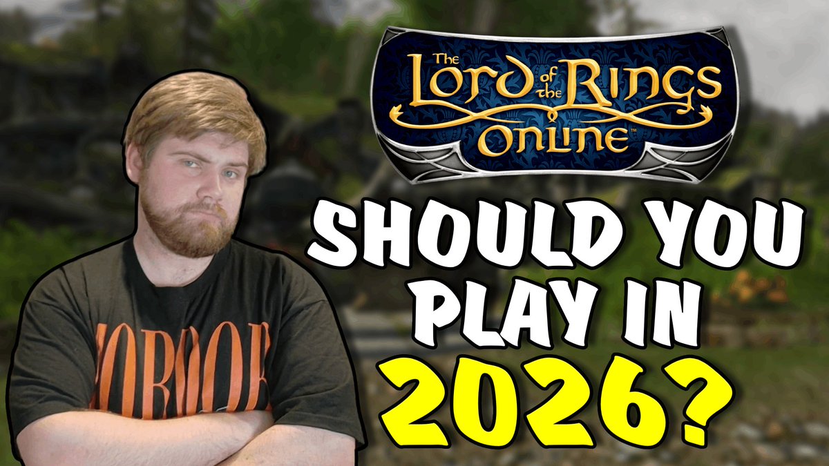 GantoranGames's tweet image. Make sure to check out my "Should You Play #LOTRO In 2026" video!

With 160 levels of content there is plenty to see and do in Middle-Earth!

youtu.be/mL3r3ZnbRL8

@lotro @lotrofamily