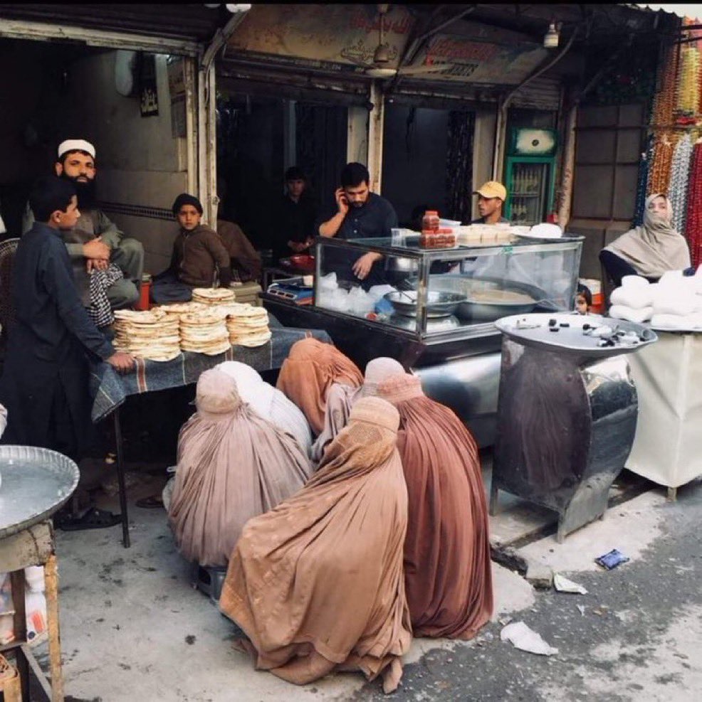 Incomplete list of things the Taliban has banned for Afghan women:

Going to high school or university
Working in the civil service
Attending a protest
Travelling abroad
Driving
Existing outside alone
Riding in a taxi
Speaking in public
Speaking loudly inside their house
Being