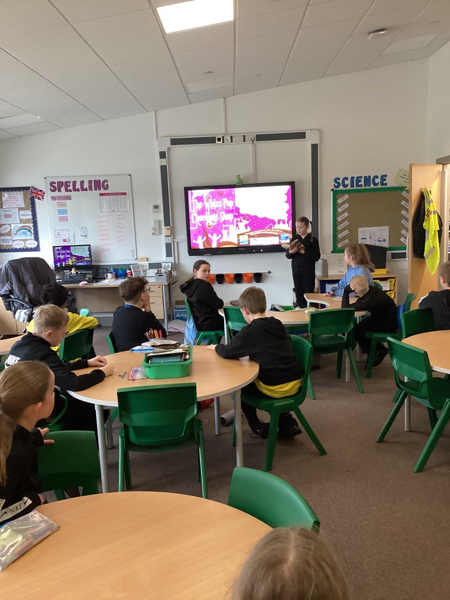I love that this superstar is promoting reading for pleasure with her classmates and sharing the best bits of her favourite book.
Our weekly Book Club is a great way of getting children excited about books and creating a reading culture. 📚 ♥️