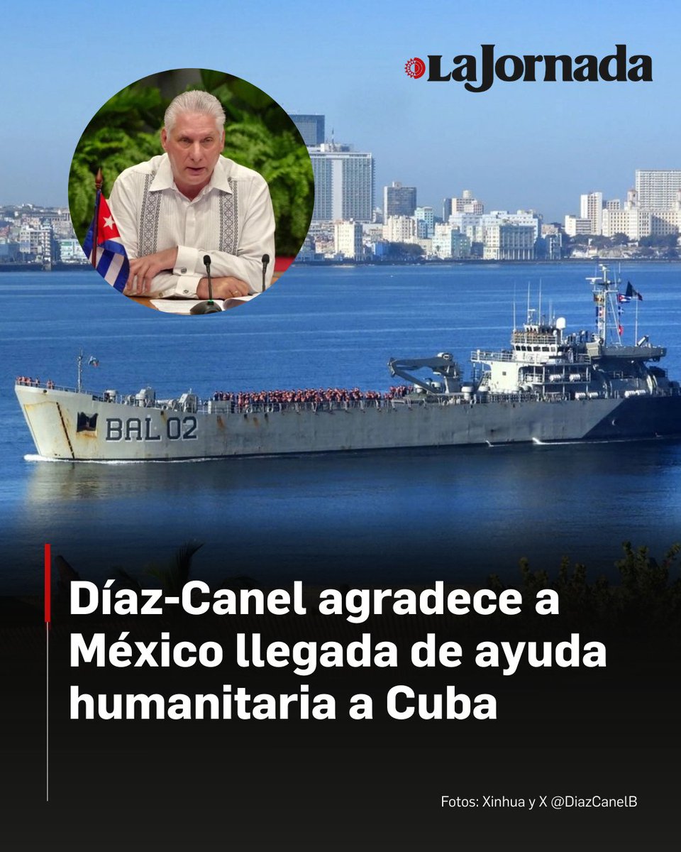 #YoSigoAMiPresidente: <a href="/DiazCanelB/">Miguel Díaz-Canel Bermúdez</a> expresó la opinión de todo el pueblo de #Cuba: ¡Gracias, México! #CubaNoEstáSola