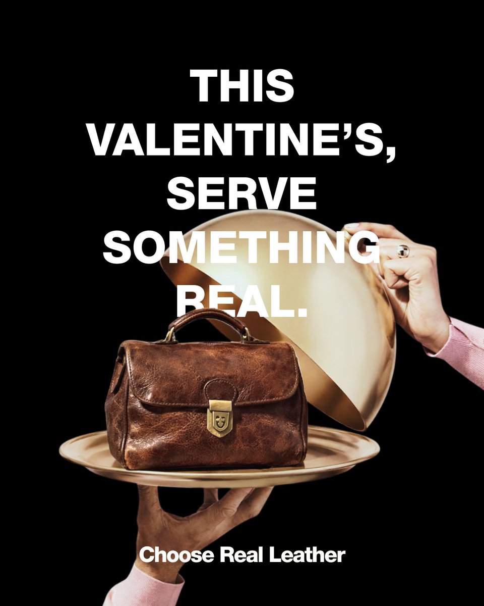 Real Leather. Stay Different. tweet media