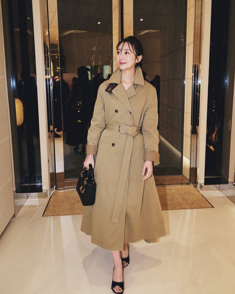 Rikako Yagi and Haru pictured at the Dior Bamboo Pavilion opening