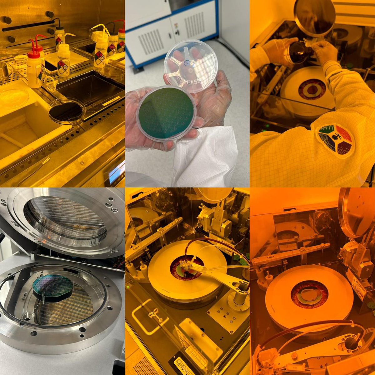 MjeedM1's tweet image. الخميس أتممت البرنامج التدريبي الاحترافي:(التصنيع المتقدم لتقنيات أشباه الموصلات) لتصنيع الرقائق الالكترونية في مدينة الملك عبدالعزيز للعلوم والتقنية @KACST , بالتعاون مع شركة آلات @alat_tech , مقدم من البرنامج السعودي لأشباه الموصلات 🇸🇦 #SSP , عبر @Academy32SA الحمدلله نفخر…