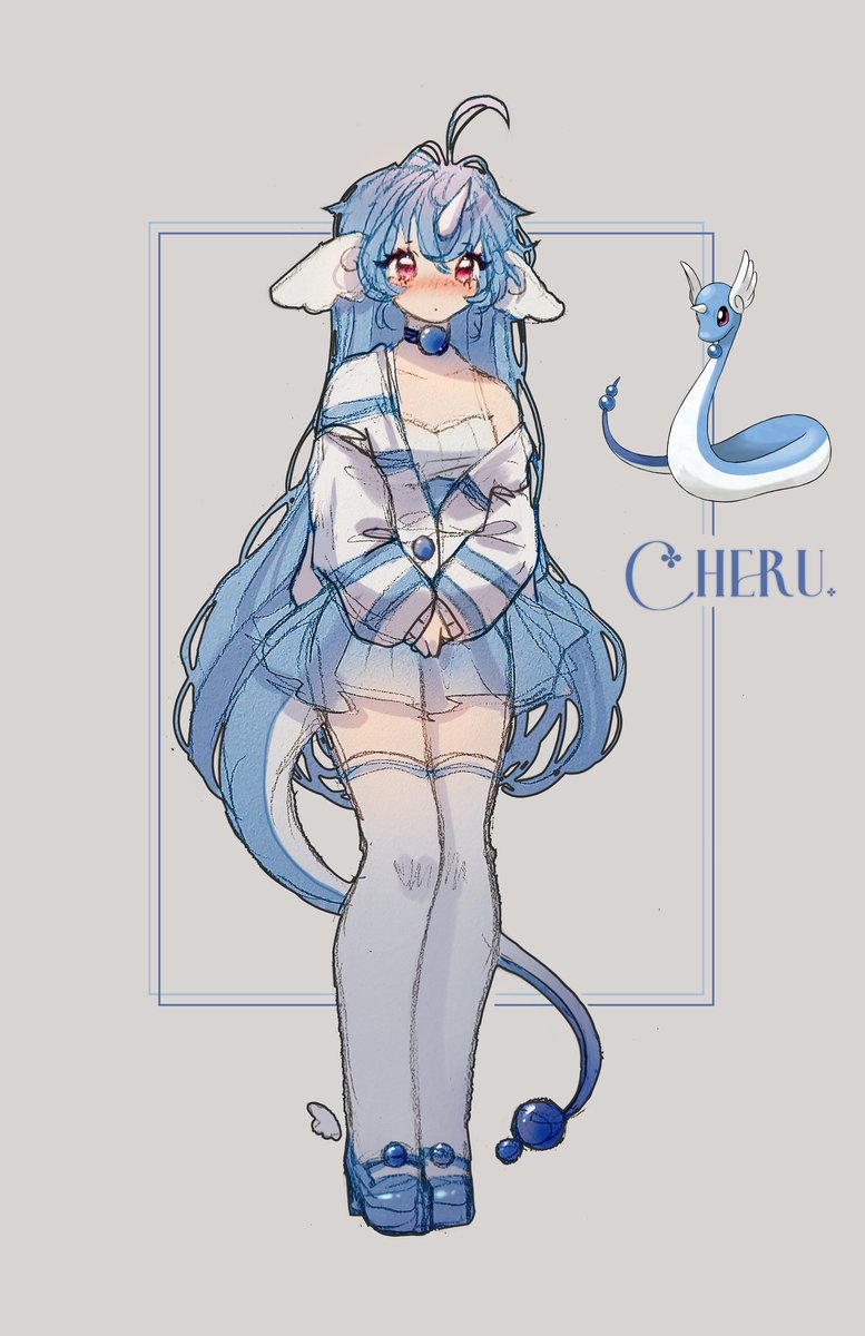 CheruleanArt's tweet photo. Not letting the Gijinka trend disappear, not on my watch 💅 https://t.co/bKCBaxvh9w