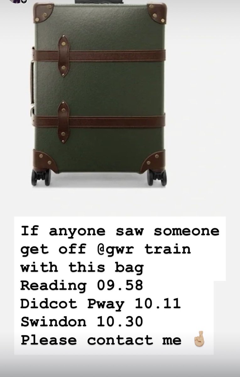 edibow's tweet image. Please spread the word.  My bag was stolen today and inside was my ring with my grandads ashes in it.  Please get me that CCTV @GWRHelp