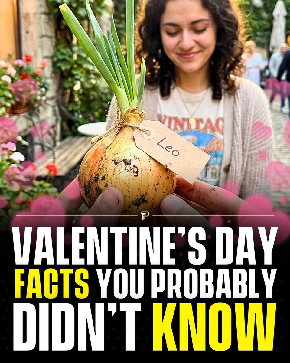KnowledgeBytesX's tweet photo. VALENTINE’S DAY FACTS YOU PROBABLY DIDN’T KNOW 💘🧵
 ( tap to see ) https://t.co/NVmtNoAqUI