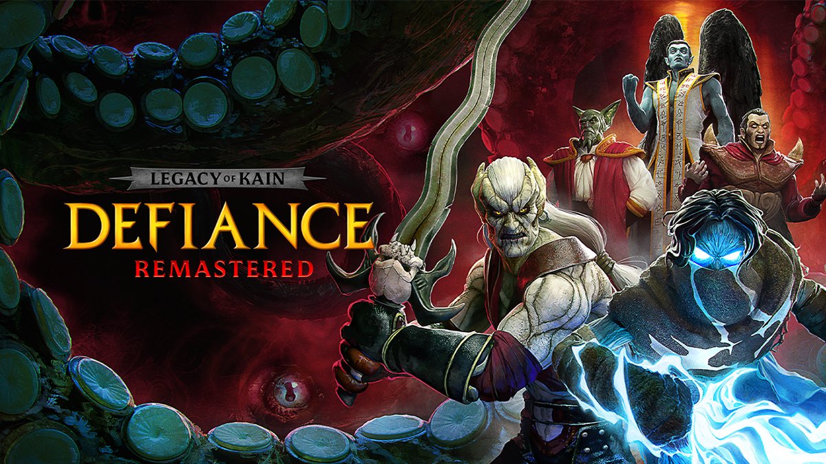 Legacy of Kain: Defiance Remastered is now available to pre-order on GOG!

👉  gog.com/game/legacy_of…

A timeless dark fantasy reborn for a new generation.

<a href="/CrystalDynamics/">Crystal Dynamics</a>