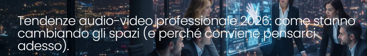 SIEC_Community's tweet photo. Uno spazio editoriale dove scoprire tecnologie, progetti, notizie, trend e approfondimenti, ricco di contenuti e in continuo aggiornamento, scopri il 𝐛𝐥𝐨𝐠 dedicato AV Connect – Il Salone dell’Audio Video Professionale!

👉https://t.co/CtIffaUHua.?newsId=6902593 https://t.co/eoH60a8VqY