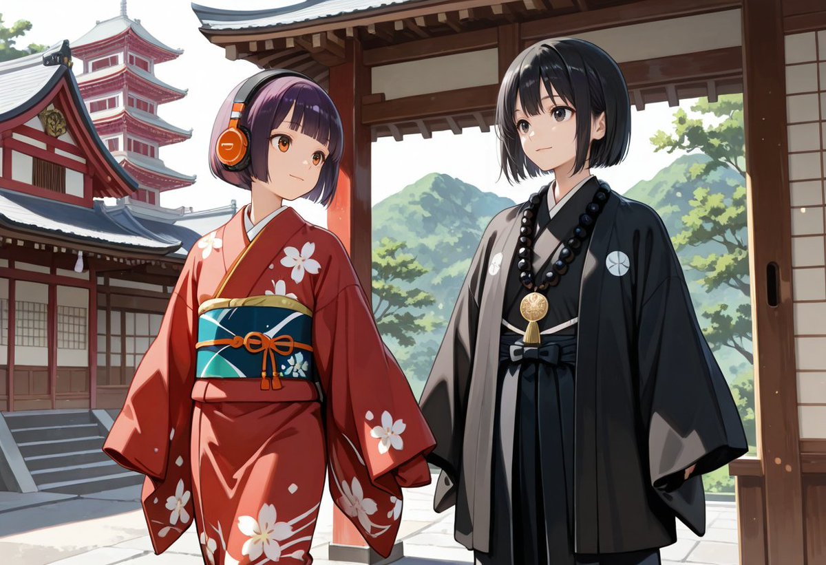 日本遺産の日に、しらすさんと、いつもの僧侶さんが、日本遺産を一緒に巡られて楽しまれる場面を表現致しました。
有難う御座います。
合掌、日本遺産、礼拝

AIイラスト