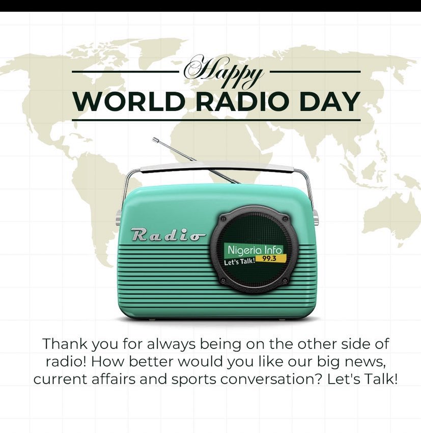 Titilope_2's tweet photo. #WorldRadioDay
Another world Radio day to celebrate these amazing people and many more of them out there,thank you for making listening to Radio interesting,inspiring and encouraging…
@iamDo2dtun 
@Emiearth 
@FemiCoolfm 
@denikeoyetunde 
@OluwaseunP 
@tolulopeab 
@SopeMartins https://t.co/cDHdvypJ6d