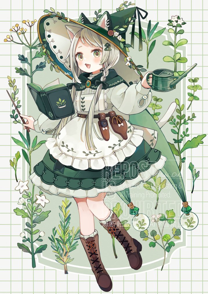 #私はこういう絵を描いています
美味しいものや可愛いものに囲まれた女の子を描くのが大好きです🌿🐾
どうぞよろしくおねがいします