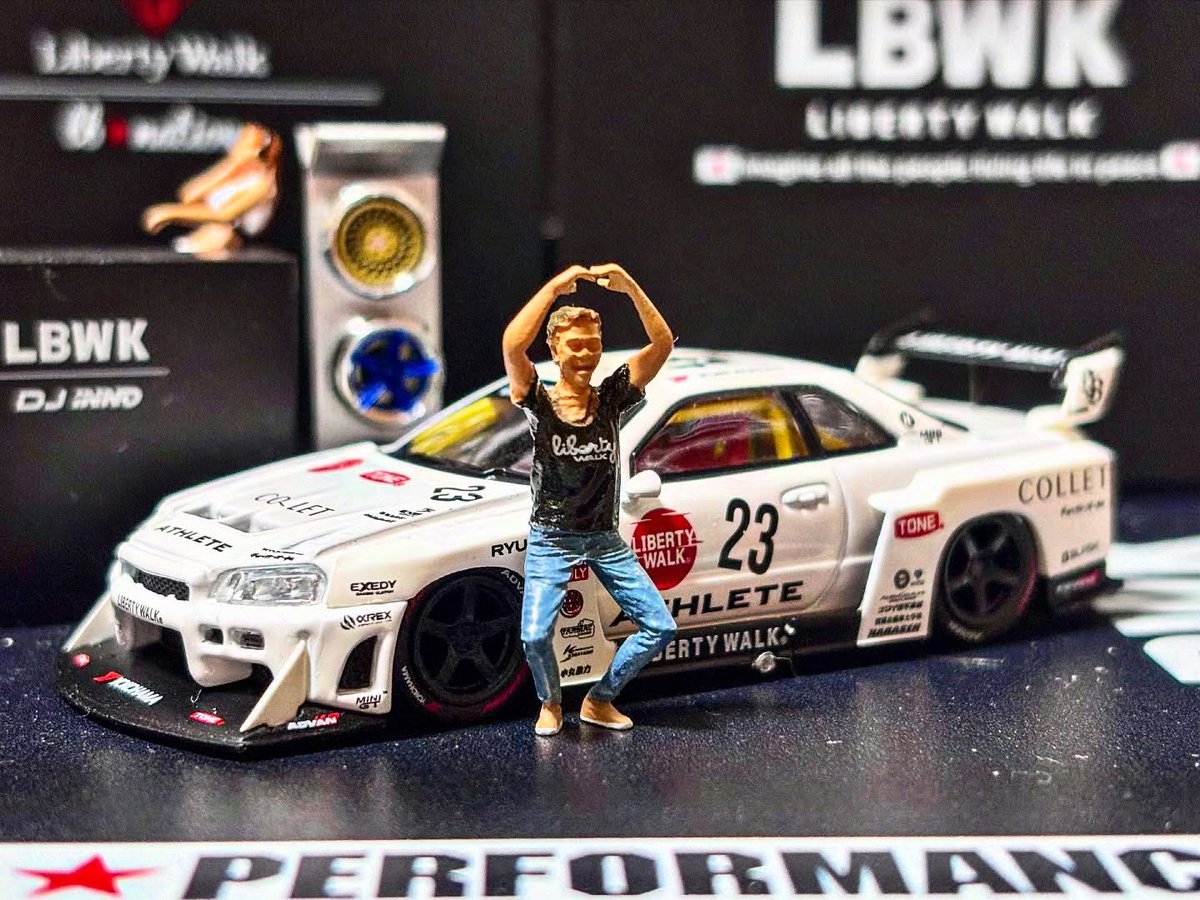 hirukaranomeru's tweet image. 日産・スカイラインGT-R LB-ER34 Super Silhouette ATHLETE/COLLET

オートメッセで購入した一台
遂にminiGTのシルエットに手を出してしまいました🫣
さすがのクオリティ👍
思わずずっと見てられます🥰
ホットウィールでもこれ出してくれんかなぁ🫣

#miniGT
#ミニカー
#ジオラマ
#NISSAN
#libertywalk