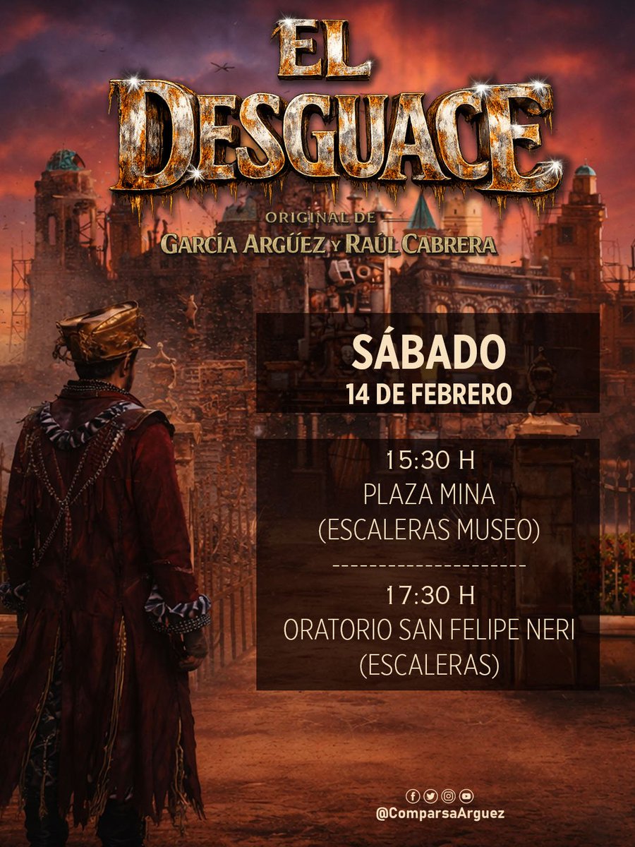 La Comparsa de García Argüez y Raúl Cabrera tweet media