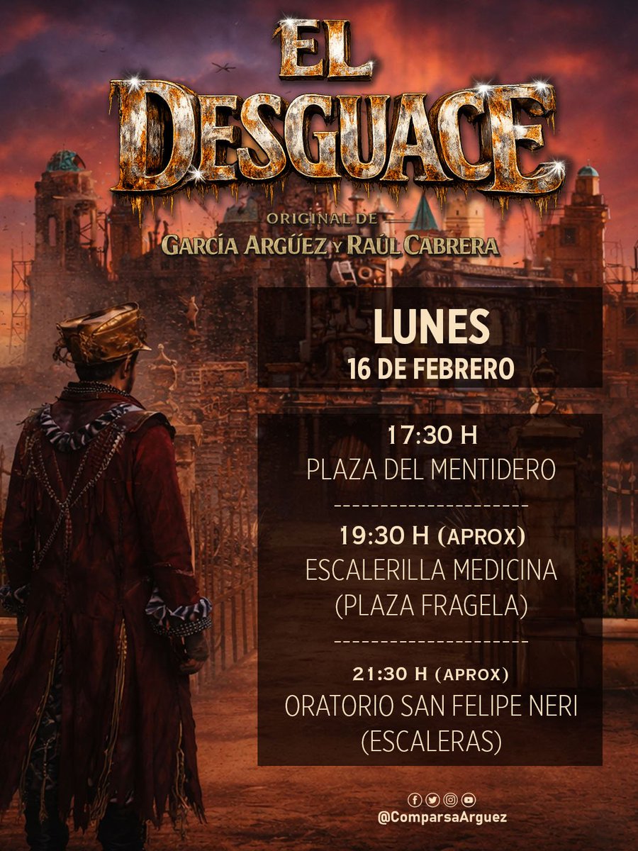 La Comparsa de García Argüez y Raúl Cabrera tweet media