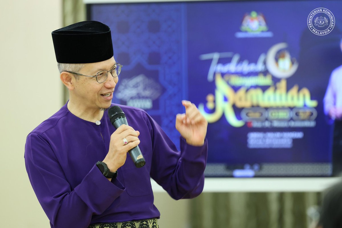 komunikasi_gov's tweet photo. Ketua Setiausaha Kementerian Komunikasi, Datuk Abdul Halim Hamzah hari ini menghadiri Majlis Tazkirah Menyambut Ramadan di Menara Komunikasi. https://t.co/m1vDToOIR4