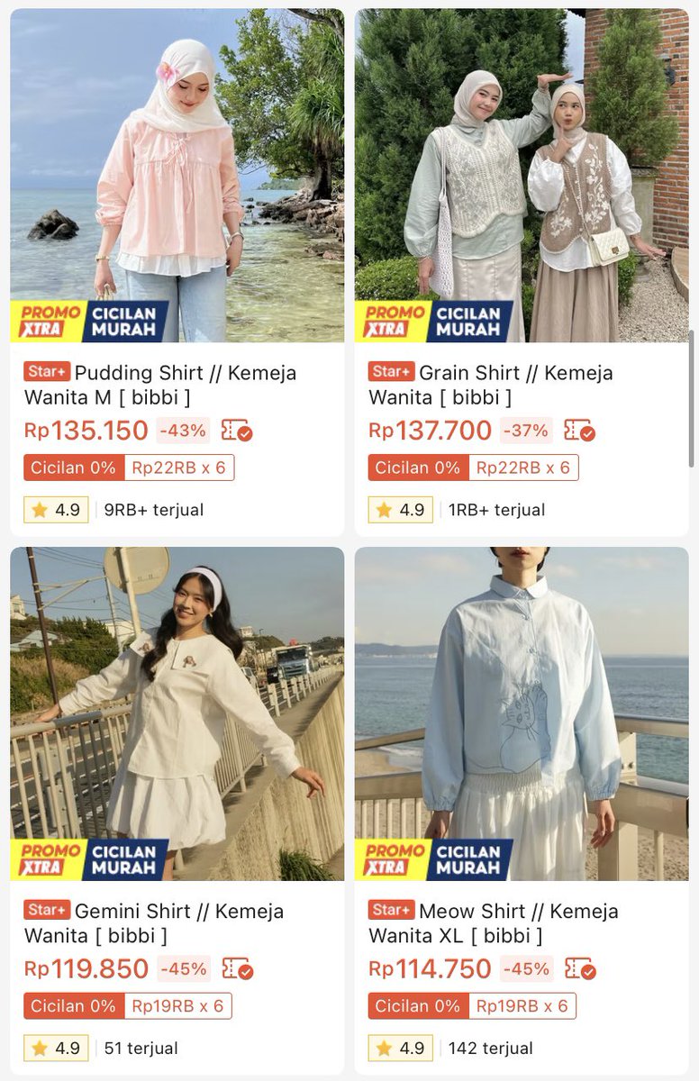 girls bentar lagi puasa, yuk amanin outfit bukber 🫵🏻 

aku nemuin toko brand lokal yang bisa sekalian dipake dipake buat lebaran tinggal mix and match 🫣