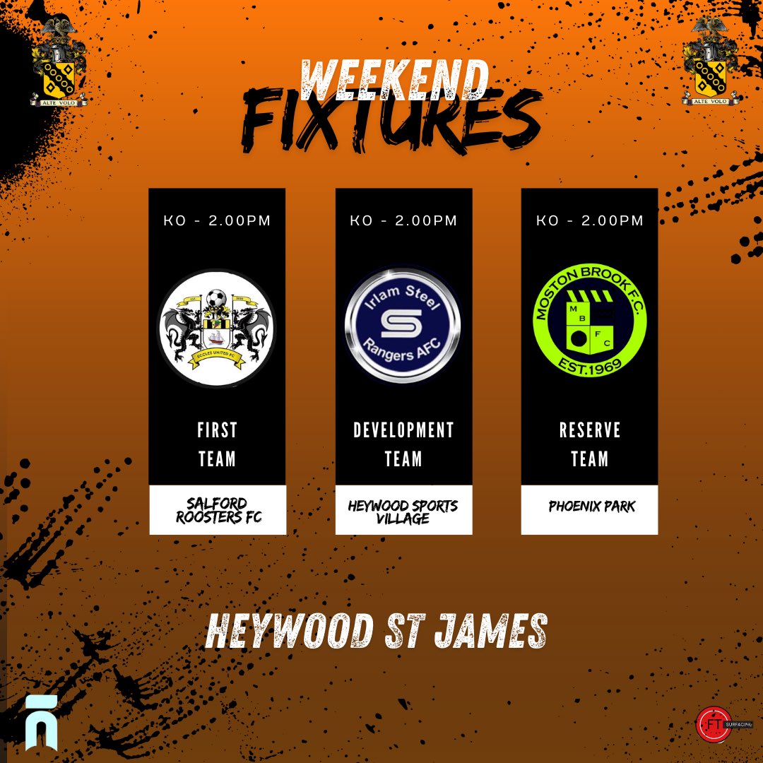 Heywood St James AFC tweet media