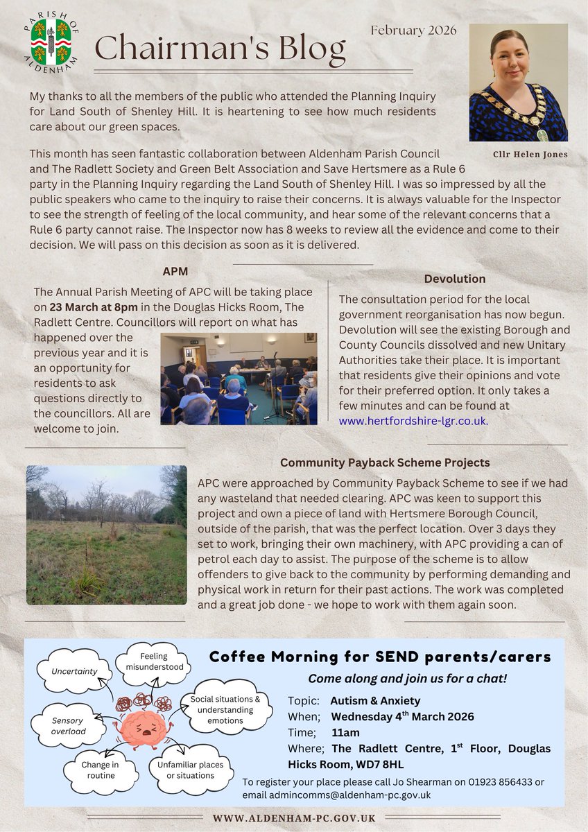 Aldenham Parish Council tweet media